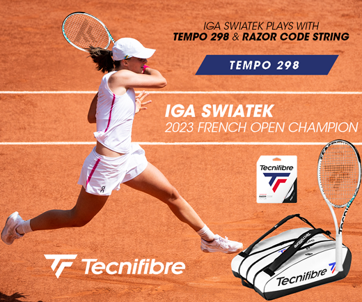 lopar, tenis, Iga Swiatek, Tecnifibre, tempo, Elise Martens, Danielle Colins
